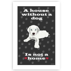 A House Without a dog - Plakat
