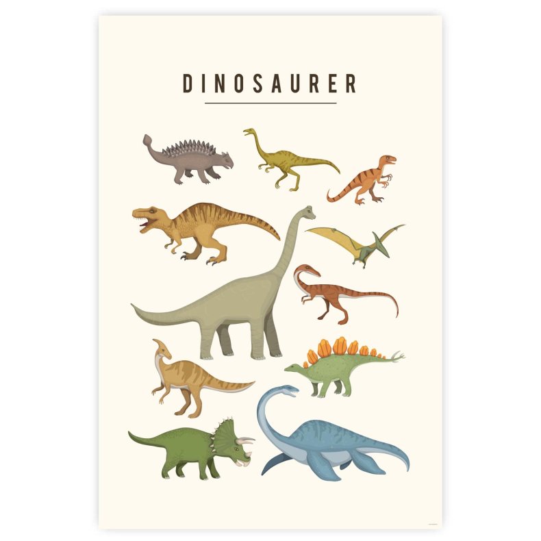 Dinosaurus Plakat