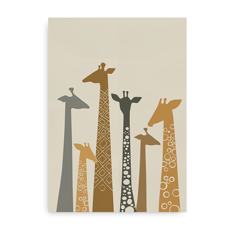 Giraf Dyreplakat