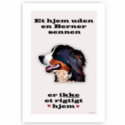 Et Hjem Uden Berner Sennen - Plakat
