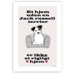 Et Hjem uden Jack Russell Terrier - Plakat
