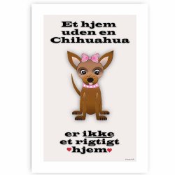 Et Hjem Uden Chihuahua - Plakat