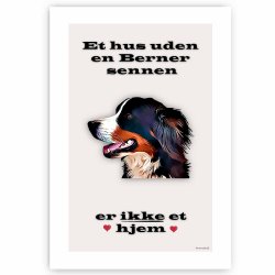 Et Hus Uden Berner Sennen - Plakat