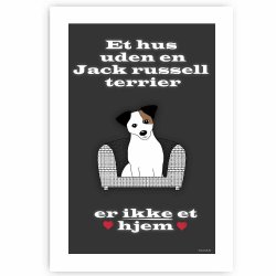 Et Hus uden Jack Russell Terrier - Plakat