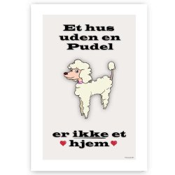 Et Hus Uden Puddel - Plakat