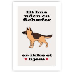 Et Hus Uden Schfer - Plakater