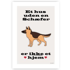 Et Hus Uden Schfer - Plakater