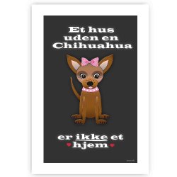 Et Hus Uden Chihuahua - Plakat