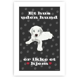 Et Hus Uden hund - Plakat