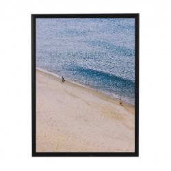 Ramme Alu Mat Sort 20x25 cm.