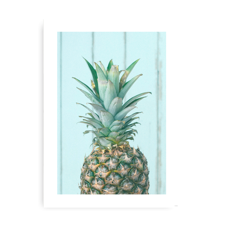 Ananas - Fotokunst Plakat