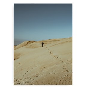 The Runner Fotokunst Plakat