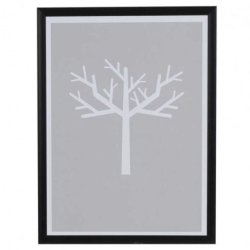 Ramme Alu Mat Sort 15x20 cm.