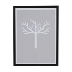 Ramme Alu Mat Sort 20x25 cm.