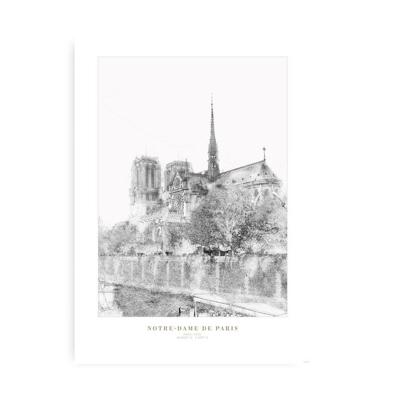 Byplakat - Notre Dame