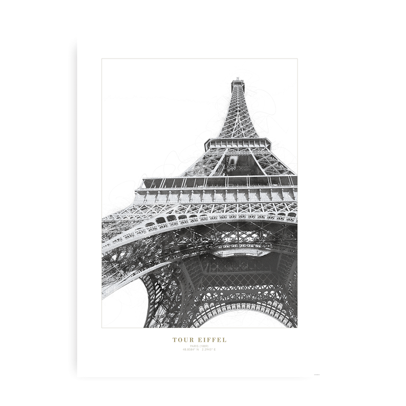 Byplakat - Eiffeltrnet