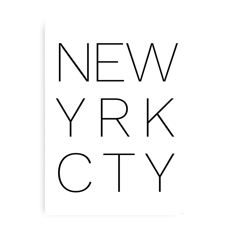 New York City Plakat