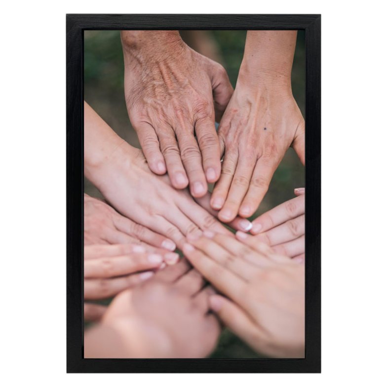 Ramme Grace - Sort - A2 ( 42x59,4 Cm. )