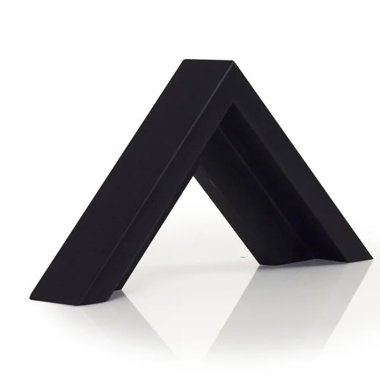 Svveramme i sort. Ramme til lrrede