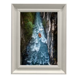 Ramme Lotus - Hvid - 50x70 Cm.