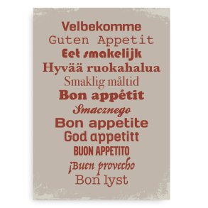 Velbekomme Citatplakat