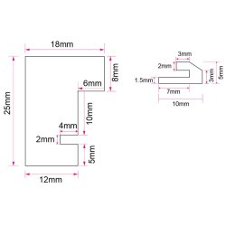 Marigold - Valn�d - Passepartout - 30x40 Cm / 20x30 Cm
