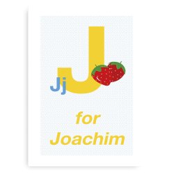 Forbogstav Navneplakat Til Drenge