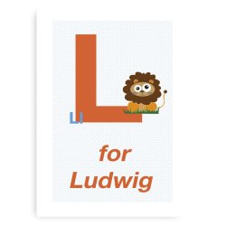 Forbogstav Navneplakat Til Drenge