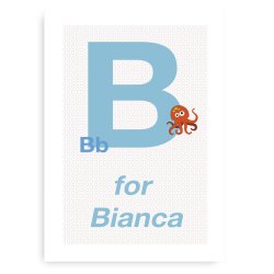 Forbogstav Navneplakat Til Piger