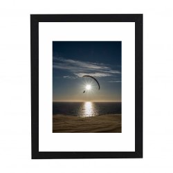 Passepartout Hvid - Ramme Ml 30x45 cm - Billede Ml 24x30 cm