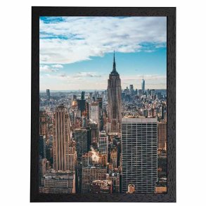 Ramme Tr - by ADJ - Nr. 2020 - Sort - 24x30 Cm - Reflexfrit Glas