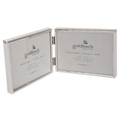 Ramme - Goldbuch Fine - Blank S�lv - 2x 10x15 Cm. Vandret