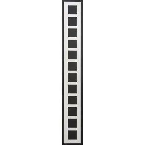 Collage Ramme - Snejbjerg - 17x138,5 Cm. - 12x 9x9 Cm. - Refleksfrit glas