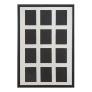 Collage Ramme - Snejbjerg - 40x60 Cm. - 12x 9x12 Cm. - Refleksfrit glas