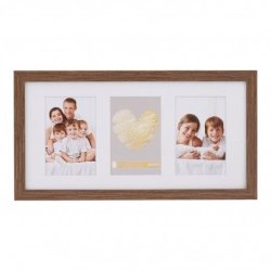 Collage Ramme Mrk Eg 13x18 Cm. X3 Lodret