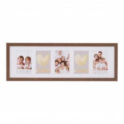 Collage Ramme M�rk Eg 13x18 Cm. X5 Lodret