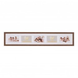 Collage Ramme M�rk Eg 13x18 Cm. X5 Vandret 