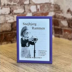 Snejbjerg Nr. 352 Lilla Ramme 40x50 Cm. Refleksfrit Glas