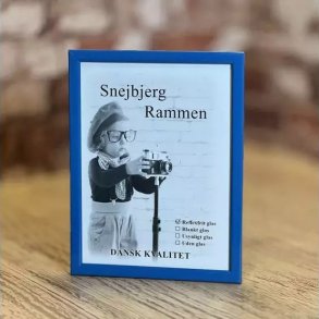 Snejbjerg Nr. 352 Bl Ramme 18x24 Cm. Refleksfrit Glas