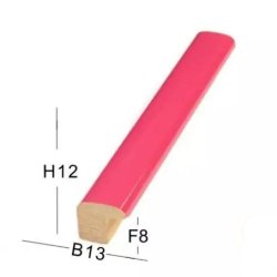 Snejbjerg Nr. 352 Pink Ramme 13x18 Cm. Refleksfrit Glas