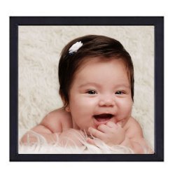 Ramme Pinjo Sort 13x13 cm.