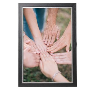 Ramme Twist - Sort - 20x30 Cm.