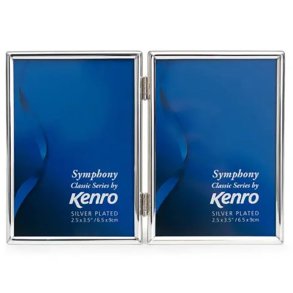 Ramme Kenro - Metal - Slv - 2x 9x13 Cm.