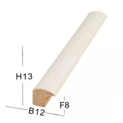 Snejbjerg Nr. 490 Mat Hvid Ramme 24x30 Cm. Refleksfrit Glas