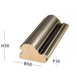 Snejbjerg Nr. 83 40x50 Cm. Slv Ramme Refleksfrit Glas