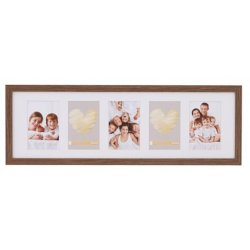 Collage Ramme M�rk Eg 13x18 Cm. X5 Lodret