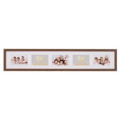 Collage Ramme M�rk Eg 13x18 Cm. X5 Vandret 