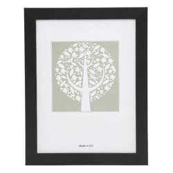 Ramme Milano Sort 10x10 Cm.