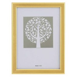 Ramme Reflexfrit Glas Guld 20x30 Cm