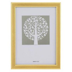 Ramme Reflexfrit Glas Guld 40x50 Cm